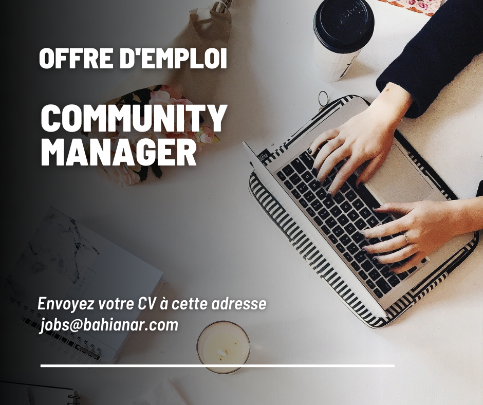 Offre d’emploi: Community Manager